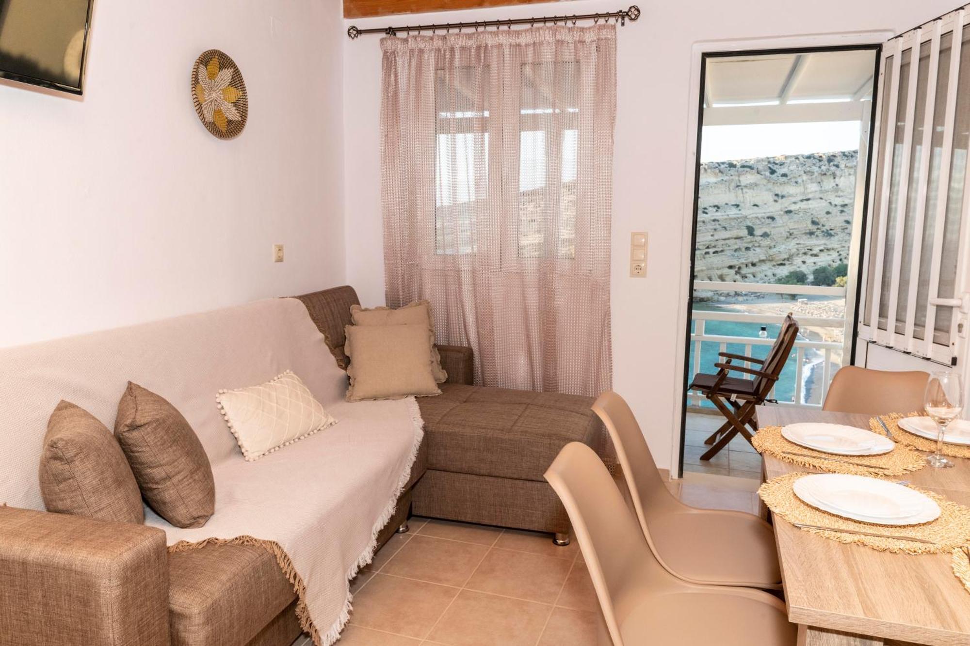 Emmanouela Apartment มาตาลา ภายนอก รูปภาพ