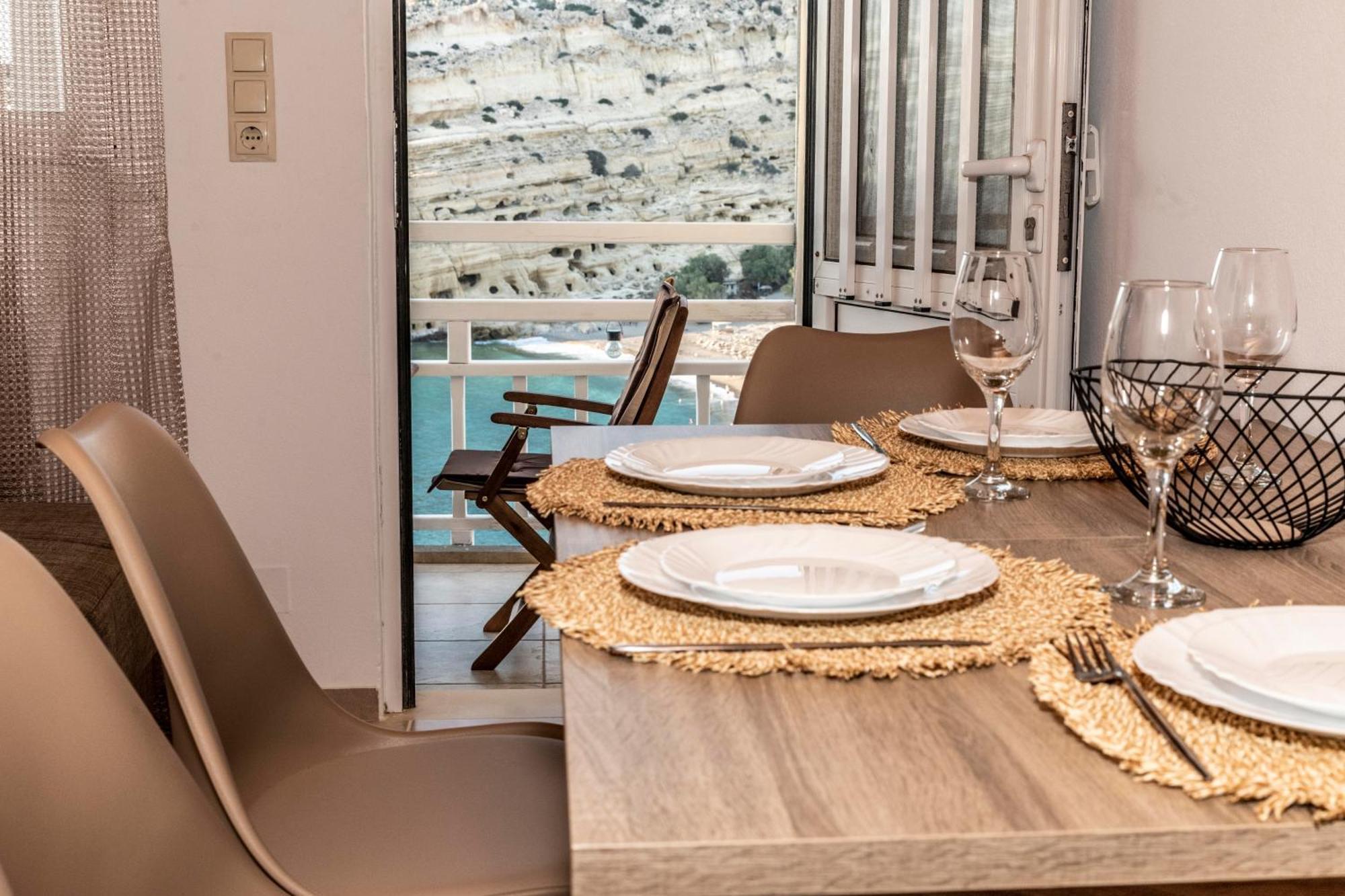 Emmanouela Apartment มาตาลา ภายนอก รูปภาพ